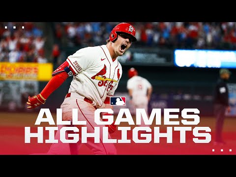 Highlights from ALL games on 4/22! (Cardinals walk-off homer, Pirates pitcher with FILTHY pitch!)