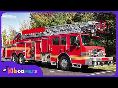 Fire Trucks Responding - The Kiboomers Preschool Songs & Nursery Rhymes for Learning