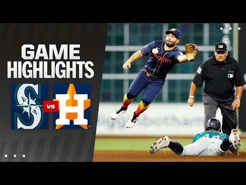 Mariners vs. Astros Game Highlights (9/23/24) | MLB Highlights