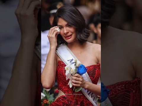Lo que recibió Miss Universo, Sheynnis Palacios en Filipinas la hizo llorar de emoción #missuniverse