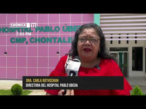 Listo Moderno Hospital Pablo Ubeda en Chontales