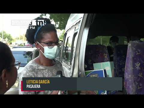 Pasajeros de microbús fueron impactados por camión en Managua - Nicaragua