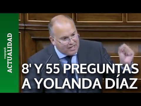 8' de repaso de Tellado a Yolanda y 55 preguntas sin responder