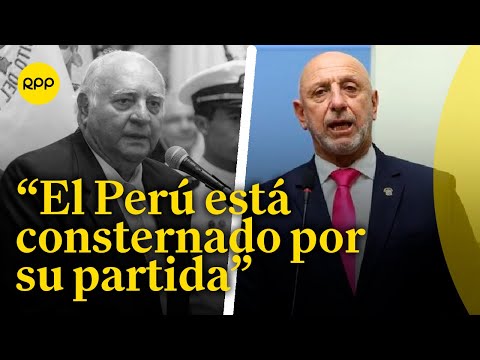 José Cueto se pronuncia tras fallecimiento de Luis Giampietri