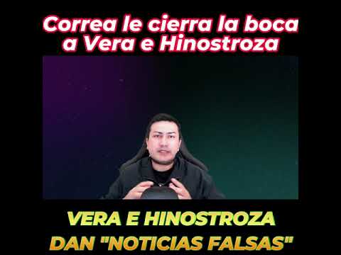 Rafael Correa le cierra la B-O-C-A a Vera e Hinostroza Parte 3