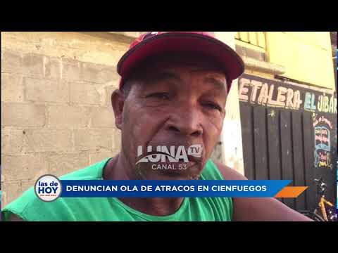Denuncian ola de atracos en Cienfuegos, Santiago