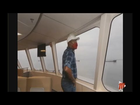 PM Rowley Tours The Buccoo Reef