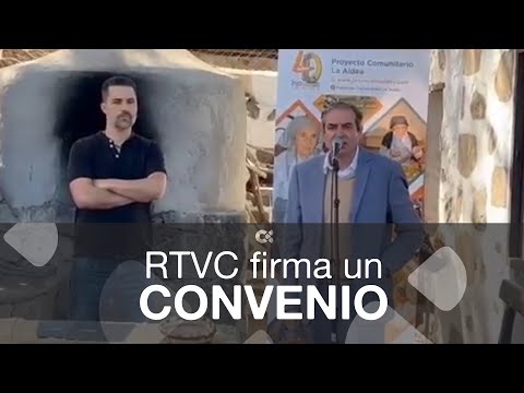 RTVC firma un convenio con la Fundación Canaria Proyecto Comunitario La Aldea