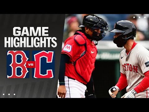 Red Sox vs. Guardians Game Highlights (4/24/24) | MLB Highlights