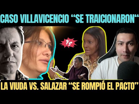 SALAZAR VS. LA VIUDA Caso VILLAVICENCIO “Se terminó el comadrazgo por no culpar a Rafael Correa”