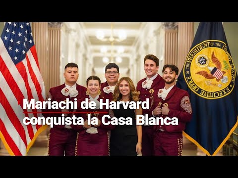 ¡ORGULLO! | Mariachi Véritas de Harvard llevan las melodías mexicanas a la Casa Blanca