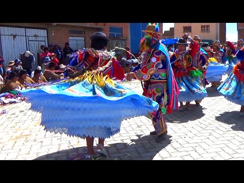 Maravillosa ENTRADA de CH'UTAS y sus lindas CHOLITAS de Chojasivi 2023, Pucarani Los Andes La Paz