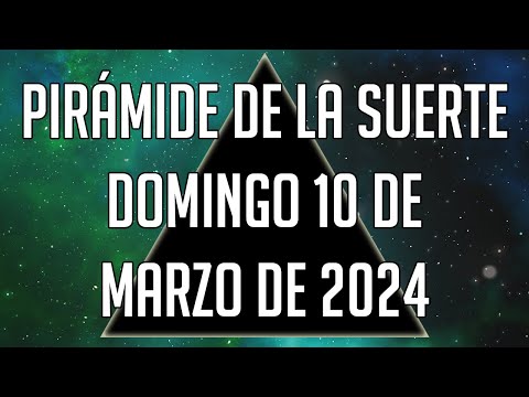 Pirámide de la Suerte para el Domingo 10 de Marzo de 2024 - Lotería de Panamá