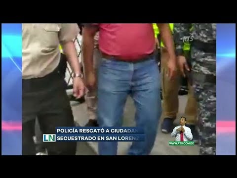 Policía rescató a ciudadano secuestrado en San Lorenzo