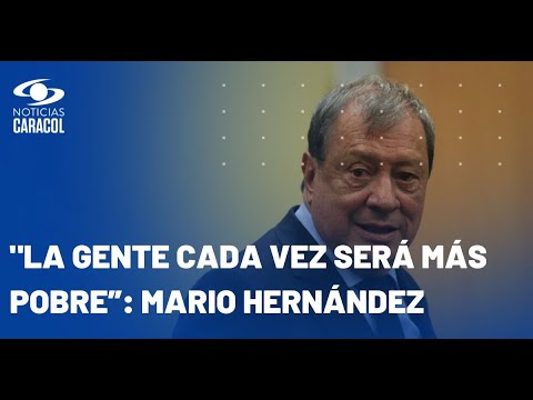 Reducción de jornada laboral: Mario Hernández dice que “trabajamos muy poquito”