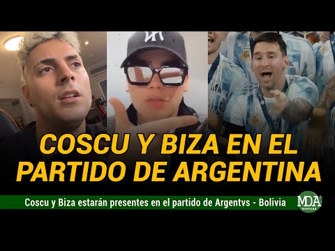 Explicación de la PRESENCIA de COSCU y BIZARRAP en el PARTIDO de ARGENTINA vs BOLIVIA