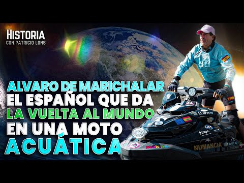 Alvaro de marichalar, el nuevo Elcano que da la vuelta al mundo en moto de agua
