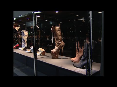 Opening of Vivienne Westwood's new shoe collection