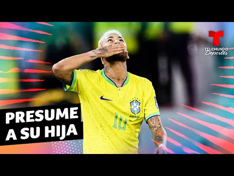 Neymar muestra al mundo a su tercera hija | Telemundo Deportes