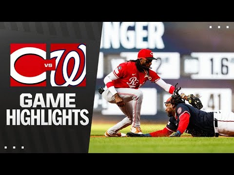 Reds vs. Nationals Game Highlights (7/21/25) | MLB Highlights