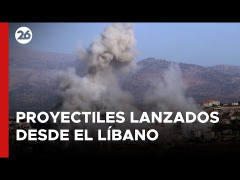 MEDIO ORIENTE | El Ejército israelí detecta proyectiles lanzados desde el Líbano