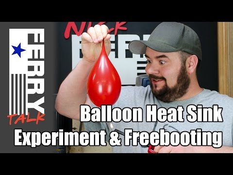Balloon Heat Sink Experiment & Freebooting (FT28)