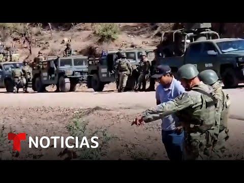 En libertad, al menos 18 de las 25 personas secuestradas en Culiacán, México | Noticias Telemundo