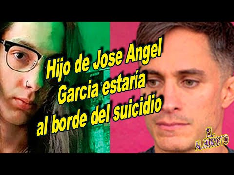 Hijo de José Ángel García estaría pasándola muy mal, tras la partida de su padre.