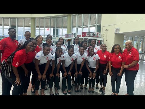 Under-21 Netball Team Leaves For Americas Netball World Qualifiers In Guadeloupe