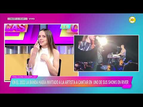 El tema de Coldplay con la participación de Tini ?VLC? 20-08-24