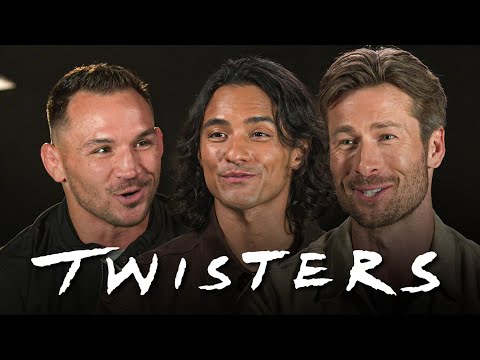 UFC’s Michael Chandler Takes You Inside the Storm with Twisters Stars Glen Powell & Brandon Perea