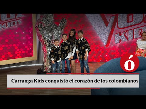 Carranga Kids conquistó el corazón de los colombianos