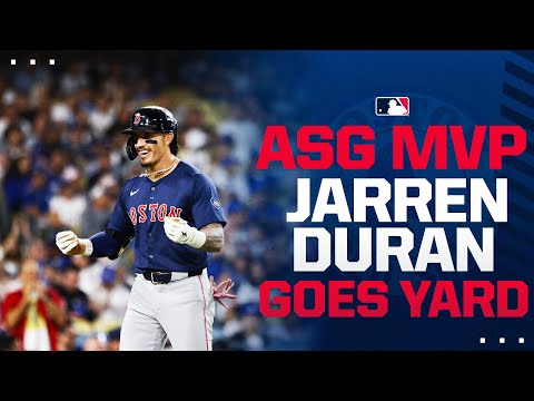 All-Star Game MVP Jarren Duran is back mashing for the Red Sox!