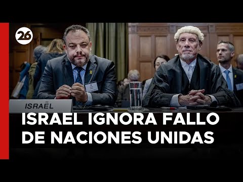Sudáfrica acusa a Israel de ignorar el fallo de las Naciones Unidas