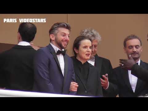 Amélie Nothomb, Jul et l'équipe de Silex in the City @ Cannes 15 mai 2024 Film Festival