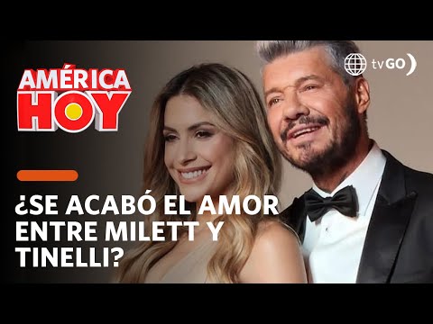 América Hoy: ¿Milett Figueroa y Marcelo Tinelli terminaron su relación? (HOY)