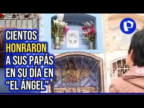 24Horas cientos acudieron a cementerio El Ángel por Día del Padre