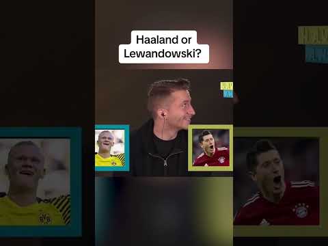 Cuando Marco Reus debe escoger entre HAALAND y LEWANDOWSKI #shorts | ESPN Deportes