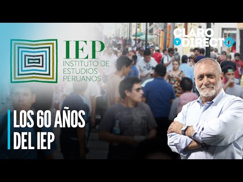 Los 60 años del IEP | Claro y Directo con Álvarez Rodrich