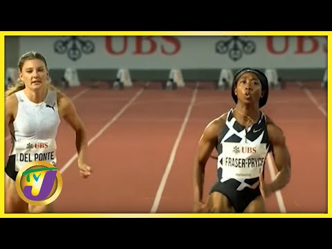 Fraser-Pryce Ends 2021 Season with Meet Record in Switzerland - Sept 14 2021