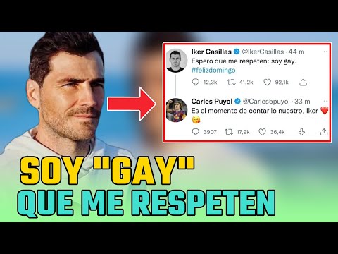 Iker Casillas ESPERO que me RESPETEN soy GAY