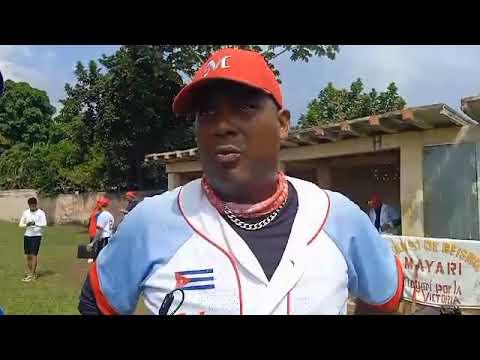 Entrevista al pelotero mayaricero Franklin Aballe