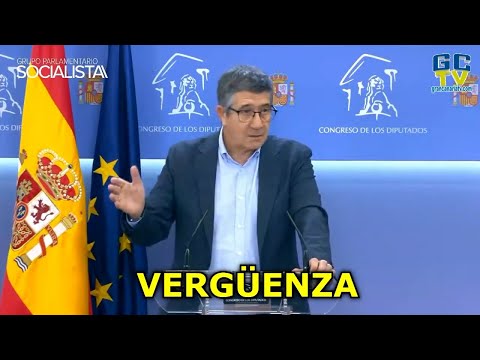 VERGÜENZA la de Rajoy y Feijóo Patxi López