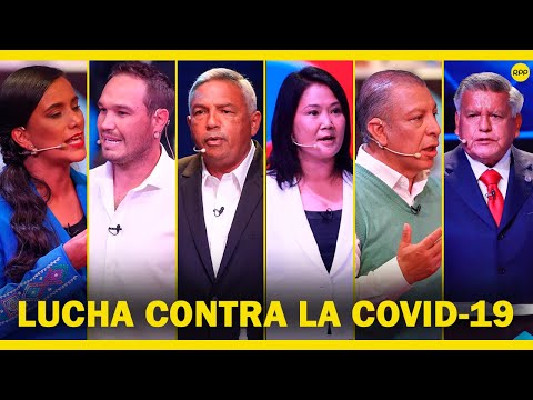 Debate presidencial del JNE: Esto es lo que proponen seis candidatos en la lucha contra la COVID-19