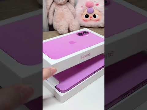 UnboxiPhone16Plusสีชมพูที่