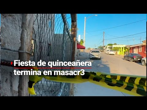 Fiesta de una quinceañera termina con invitados mu3rtos: sujetos armados irrumpen en la reunión