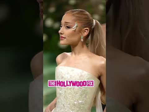 Ariana Grande Graces The Red Carpet At The 2024 Met Gala Celebrating Sleeping Beauties In New York
