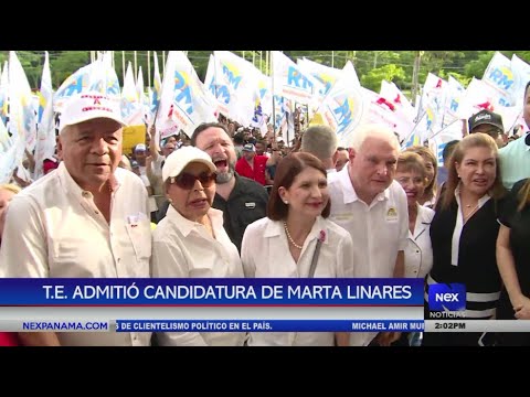 Tribunal Electoral admitio? candidatura de Marta Linares De Martinelli