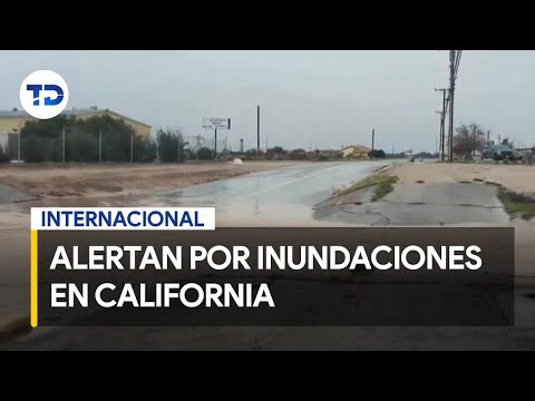 Tormentas causan estragos e inundaciones en calles de California