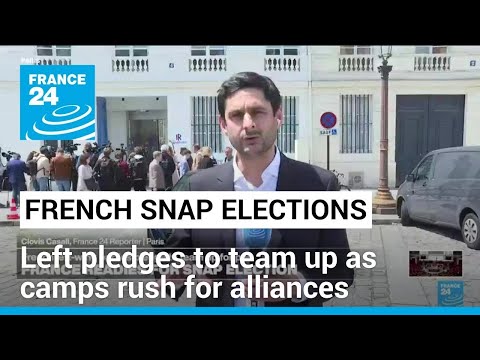 'A necessity': France's left pledges to team up as camps rush for alliances ahead of snap elections